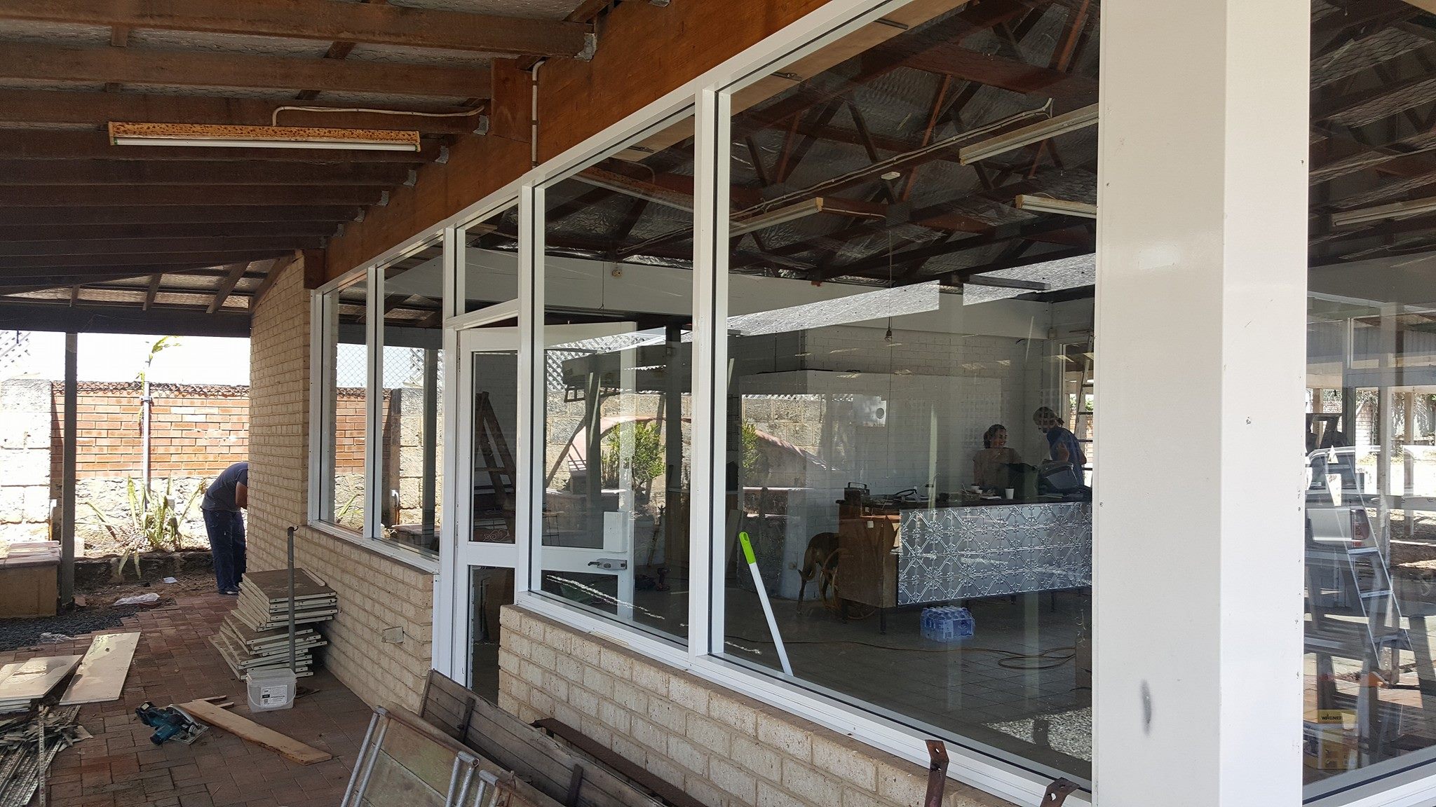 After window cleaning